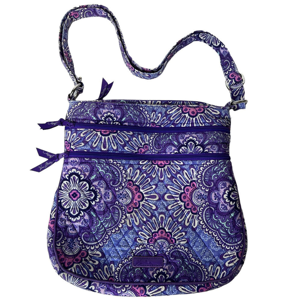 SOLD… Bradley Lighten Up Slim Crossbody Tapestry Purse